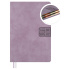 Ежедневник дат. 2026г А6 176л., кожзам, тв.пер. "#Думай как миллиардер. Тиволи глосс сиреневый"выруб