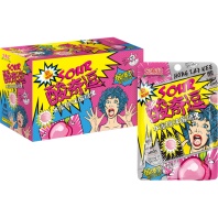 Леденцы кислые Sour Candy Mini 26 г. ,/уп.20 шт./, персик