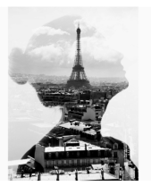 Холст с красками 30х40 см по номерам (в коробке) (30 цв.) Мечта о Париже (арт. Х-5189)|РЫ|Х-5189