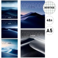 Тетрадь КЛЕТКА 48л. ДЮНА-2 (48-8846) цвет.мел.обл., матов. ламин., выб. лак|Из|48-8846