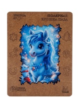 Пазл-копилка фигурные 67 элементов 290*190мм "Полярная крошка"