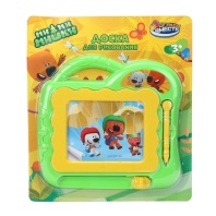 Доска магнитная для рисования 18*18см "Ми-ми-мишки"