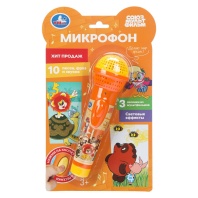 Музыкальный микрофон 27см муз. Шаинского, 3*LR41 (в комплекте)