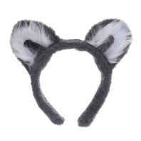 Ободок карнавальный "Кошачьи ушки" 10см