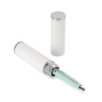 Ручка в футляре "San remo. Мятный" шарик.,1,0мм, металл., синие чернила