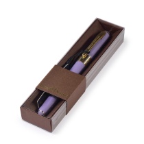 Ручка в футляре MONACO шарик., 0,5мм, бордовый корпус, синие чернила