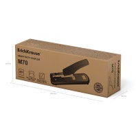 Степлер мощный 23 ErichKrause до 70 листов, черный (в коробке по 1 шт.)