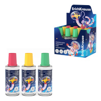 Клей канцелярский ErichKrause Space Animals, 30мл, ассорти (в дисплее по 12 шт.)