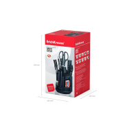 Набор настольный вращающийся пластиковый ErichKrause Mini Desk, Classic, серый