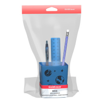 Набор настольный пластиковый ErichKrause Base, Outer Space, синий