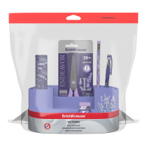 Набор настольный пластиковый ErichKrause Victoria, Lavender, фиолетовый