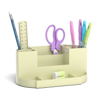 Набор настольный пластиковый ErichKrause Victoria, Pastel, желтый