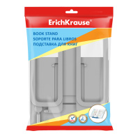 Подставка для книг пластиковая ErichKrause Base, Classic, серый