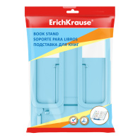 Подставка для книг пластиковая ErichKrause Base, Pastel, голубой