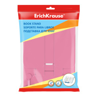 Подставка для книг пластиковая ErichKrause Bubble Gum, розовый