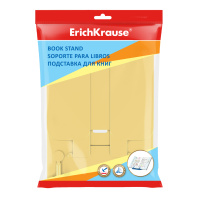 Подставка для книг пластиковая ErichKrause Iris, желтая