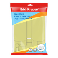 Подставка для книг пластиковая ErichKrause Neon Solid, желтый