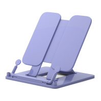 Подставка для книг пластиковая ErichKrause Pastel, фиолетовый