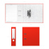 Папка-регистратор с арочным механизмом ErichKrause, Economy, А4, 70 мм, красный