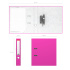 Папка-регистратор с арочным механизмом разборная ErichKrause, Neon, А4, 50 мм, розовый