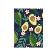 Папка с боковым зажимом пластиковая ErichKrause Avocado Dusk, A4 (в пакете по 4 шт.)