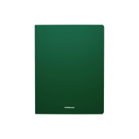 Папка с боковым зажимом пластиковая ErichKrause Matt Classic, A4, зеленый (в пакете по 4 шт.)