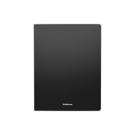 Папка с боковым зажимом пластиковая ErichKrause Matt Classic, A4, черный (в пакете по 4 шт.)