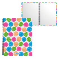 Папка файловая пластиковая на спирали ErichKrause Buttons, с 20 прозрачными карманами, A4 (в пакете