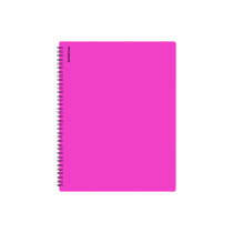 Папка файловая пластиковая на спирали ErichKrause Soft Caribbean Sunset, с 40 прозрачными карманами,