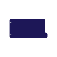 Набор из 4-х разделителей пластиковых ErichKrause Soft Reef, ассорти (в пакете по 12 шт.)