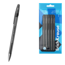 Набор из 8 ручек гелевых ErichKrause R-301 Gel Stick Original 0.5, цвет чернил черный (в пакете)