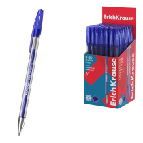 Ручка гелевая ErichKrause R-301 Gel Stick Classic 0.5, цвет чернил синий (в коробке по 50 шт.)