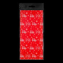 Набор ErichKrause Decor 4 листа упаковочной бумаги тишью HoHoHo 50х70см