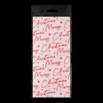Набор ErichKrause Decor 4 листа упаковочной бумаги тишью Merry Christmas 50х70см