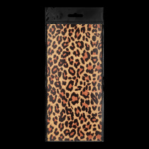 Набор ErichKrause Decor 4 листа упаковочной бумаги тишью Леопард 50х70см