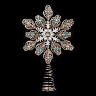 Верхушка ErichKrause Decor Ледяной цветок 32см, металл