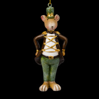 Украшение ErichKrause Decor Мышь гусар 9см