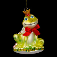 Украшение ErichKrause Decor Царевна Лягушка 11см, стекло
