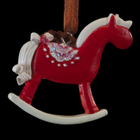 Украшение ErichKrause Лошадка-качалка узорная 6.5см