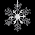 Украшение ErichKrause Decor Снежинка 31см