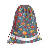 Мешок для обуви ErichKrause 365x440мм Aquarium