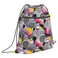 Мешок для обуви ErichKrause с карманом на молнии 500х410мм Retro Style