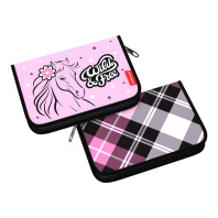 Пенал-книжка без наполнения ErichKrause 135x205x30мм Flower Horse