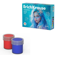 Гуашь ErichKrause Aquamarine 12 цветов по 20 мл (в коробке 12 шт)