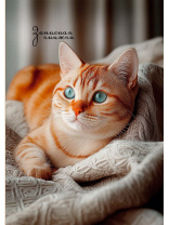 Блокнот А6 7БЦ 64л "Фото котика - 2" кл., глянц.лам. Блокнот А6 7БЦ 64л "Фото котика - 2" кл., глянц.лам.