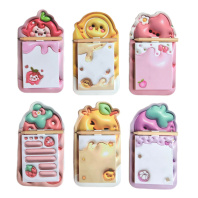 Блок д\записи на магните "Fruits" ассорти, 40л. 90*165 мм, с карандашом