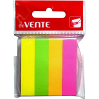 Закладки с липким краем (50*12мм) 4цв, по 100л. НЕОН, бумажные