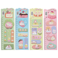 Закладки с липким краем (66*210мм)  5 цв. "Сладости"