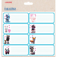 Набор наклеек для тетрадей "deVENTE. Korokoro" 40x96 мм, 8 шт,