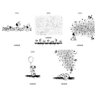 Тетрадь А5 48л кл. Hatber пласт.обл. "Забавные далматинцы" 5 диз.в блоке Тетрадь А5 48л кл. Hatber пласт.обл. "Забавные далматинцы" 5 диз.в блоке